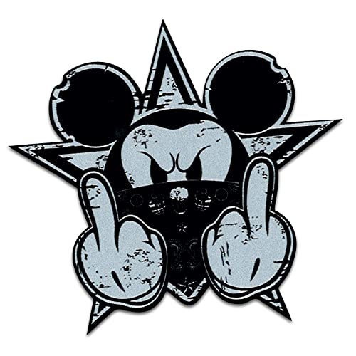 Retro Vintage Aufkleber -Finest Folia Sticker Old School Ace Kult Rockabilly (#21 Gangster Mouse)