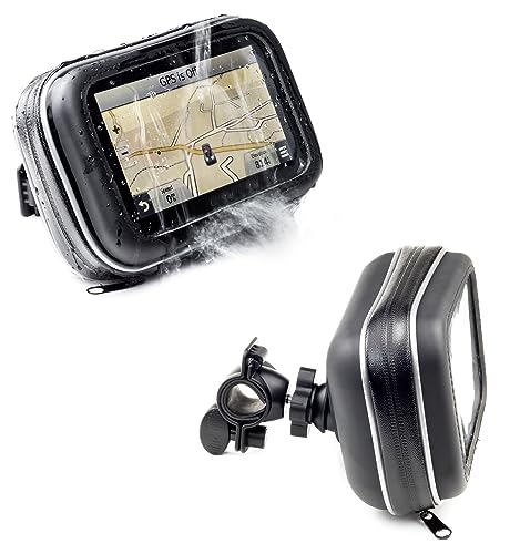 Motorrad Wasserfeste Fahrradhalterung Fahrrad Tasche Halter Halterung für TomTom Go PREMIUM 5 ZOLL BASIC 5" GO ESSENTIAL 5" 5200 520 5100 510 500 Via 53 52 135 M 125 Start 50 52 25 M Go Professional XXL