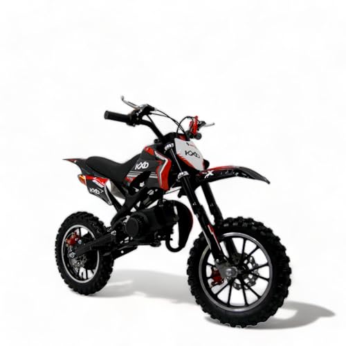 KXD 701 49ccm 2T Kinder Dirt Bike Dirtbike CrossBike Pocket Pitbike Kinderbike Rennbike Minibike Bike Pocket (KXD 701 49ccm 2T rot)