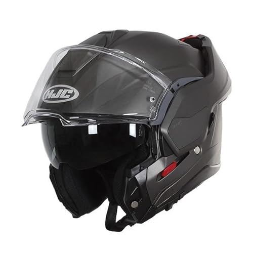 HJC, Modularhelm motorrad I100 mat titanium, XXL