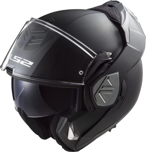 LS2, Klapphelm Motorrad ADVANT SOLID Matt Black, XL