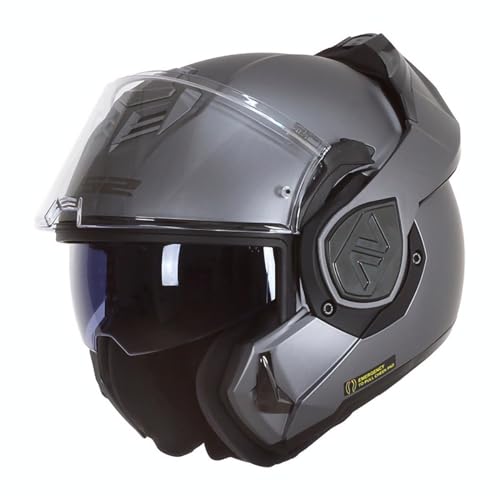 LS2, Klapphelm Motorrad ADVANT SOLID Matt Titanium, M