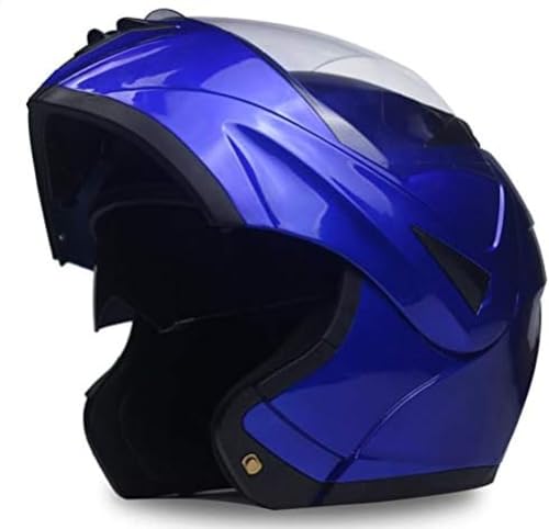 Unisex Der Hochklappbare Motorradhelme Motorradhelm Für Herren Integral-Motorradhelm Modularer Motorradhelm 2024,CC06,S/Geeignet Für Kopfumfang/55–56 cm,Picturesque234