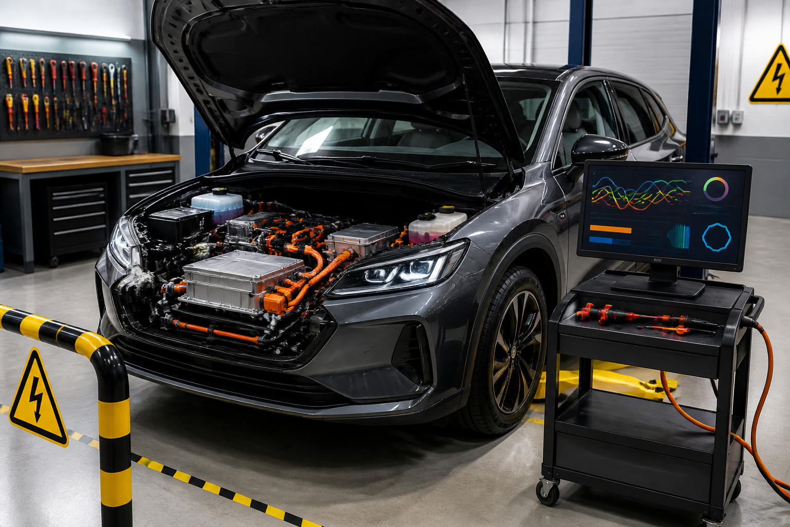 Hochvolt-Diagnose beim gebrauchten Plug-in-Hybrid