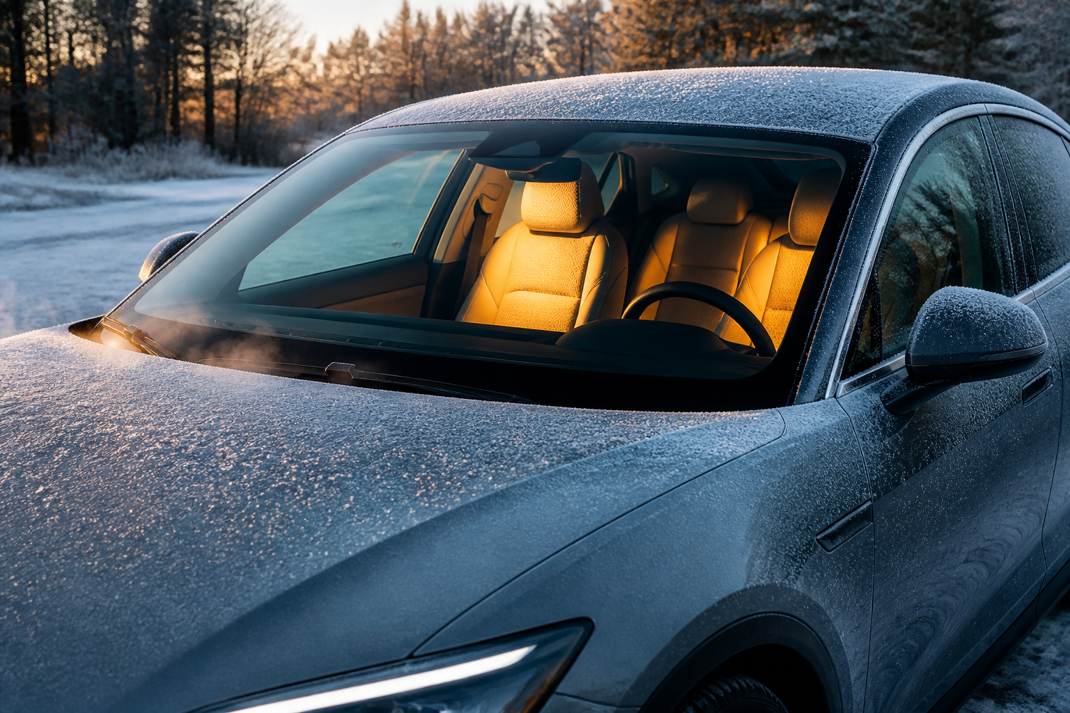 Sitzheizung und Innenraumheizung im Elektroauto im Winter