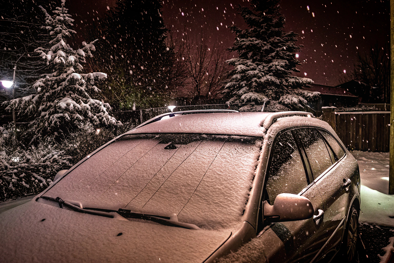 Auto im Schnee