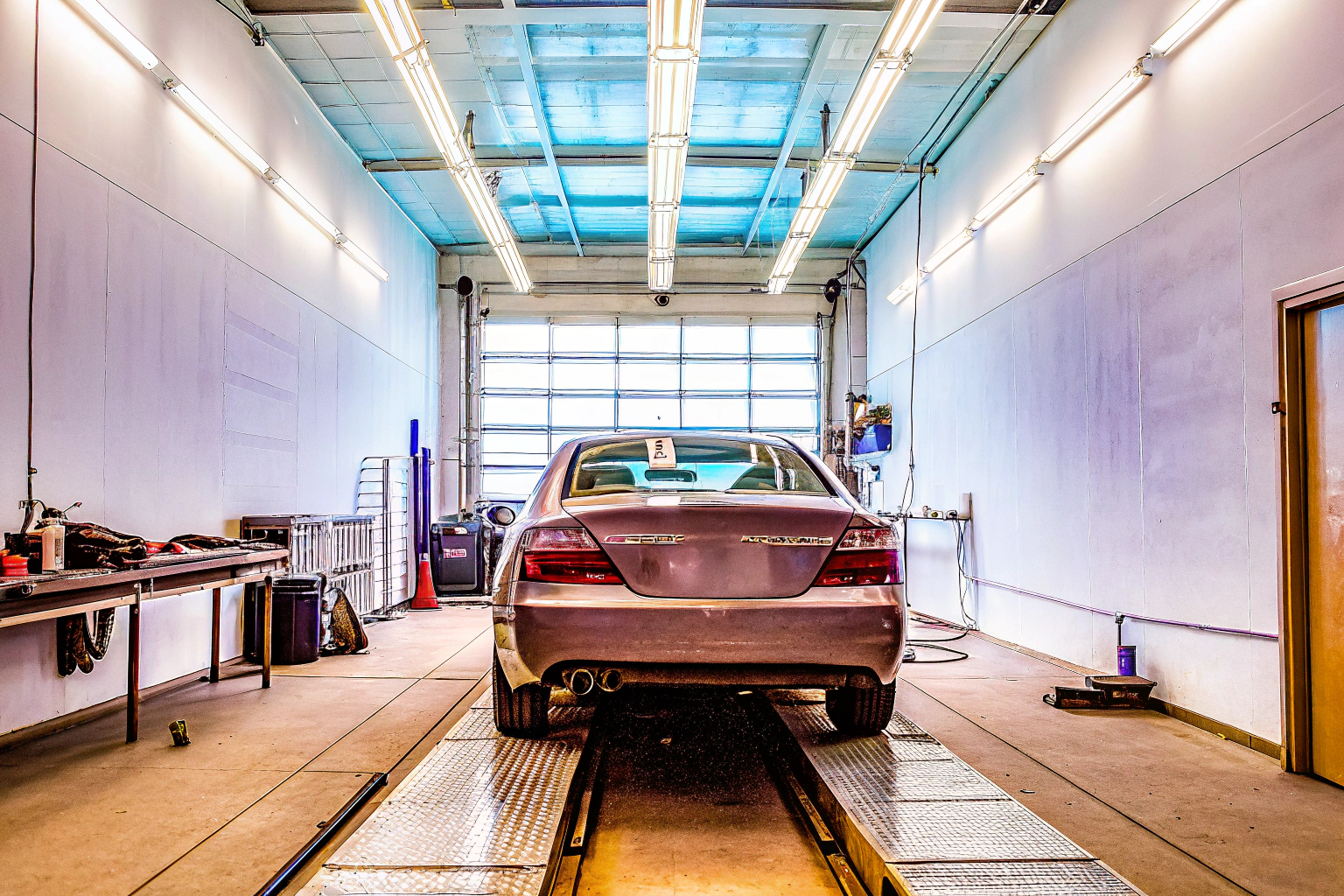 Auto in der Werkstatt