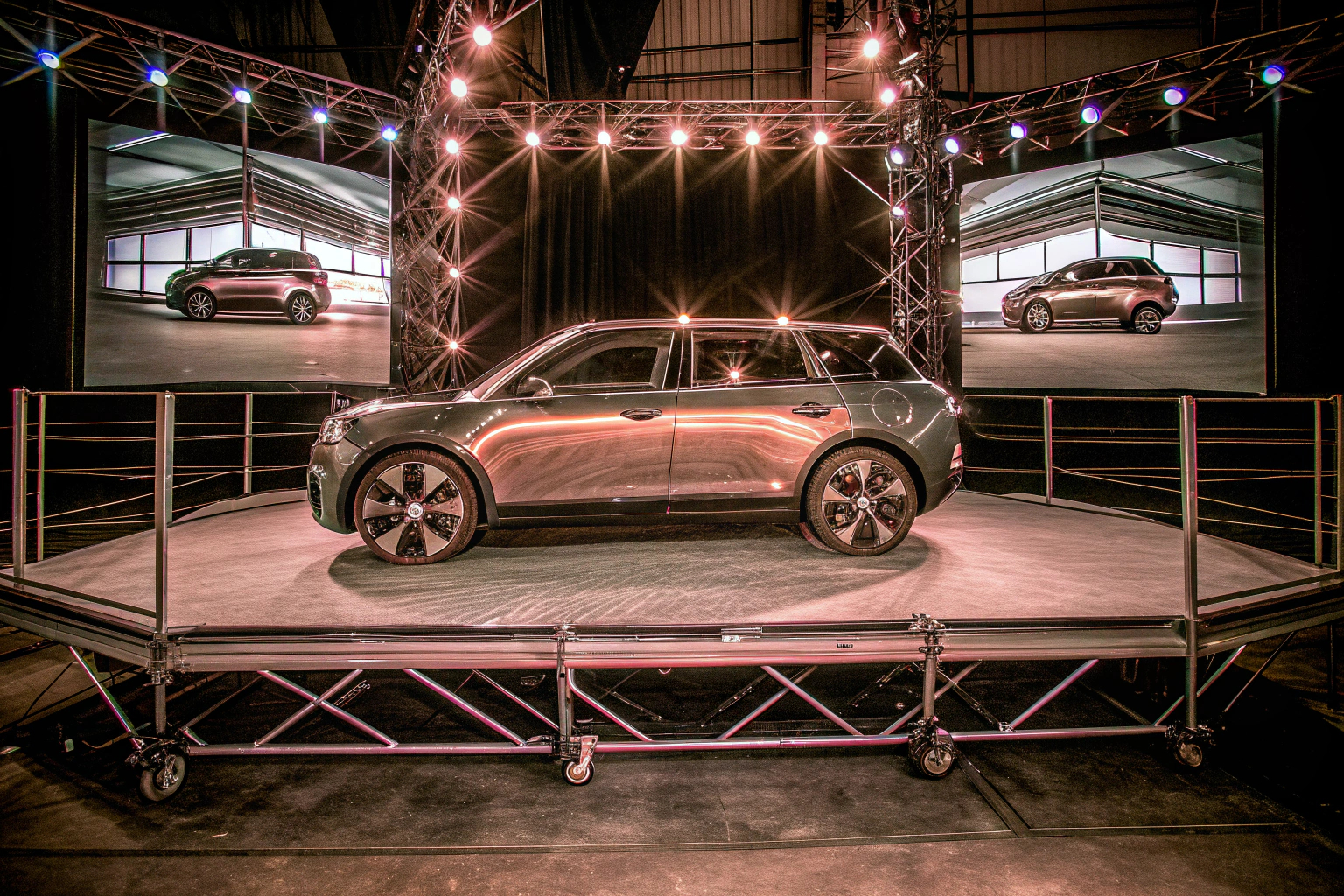 Autoshows Konzeptfahrzeug