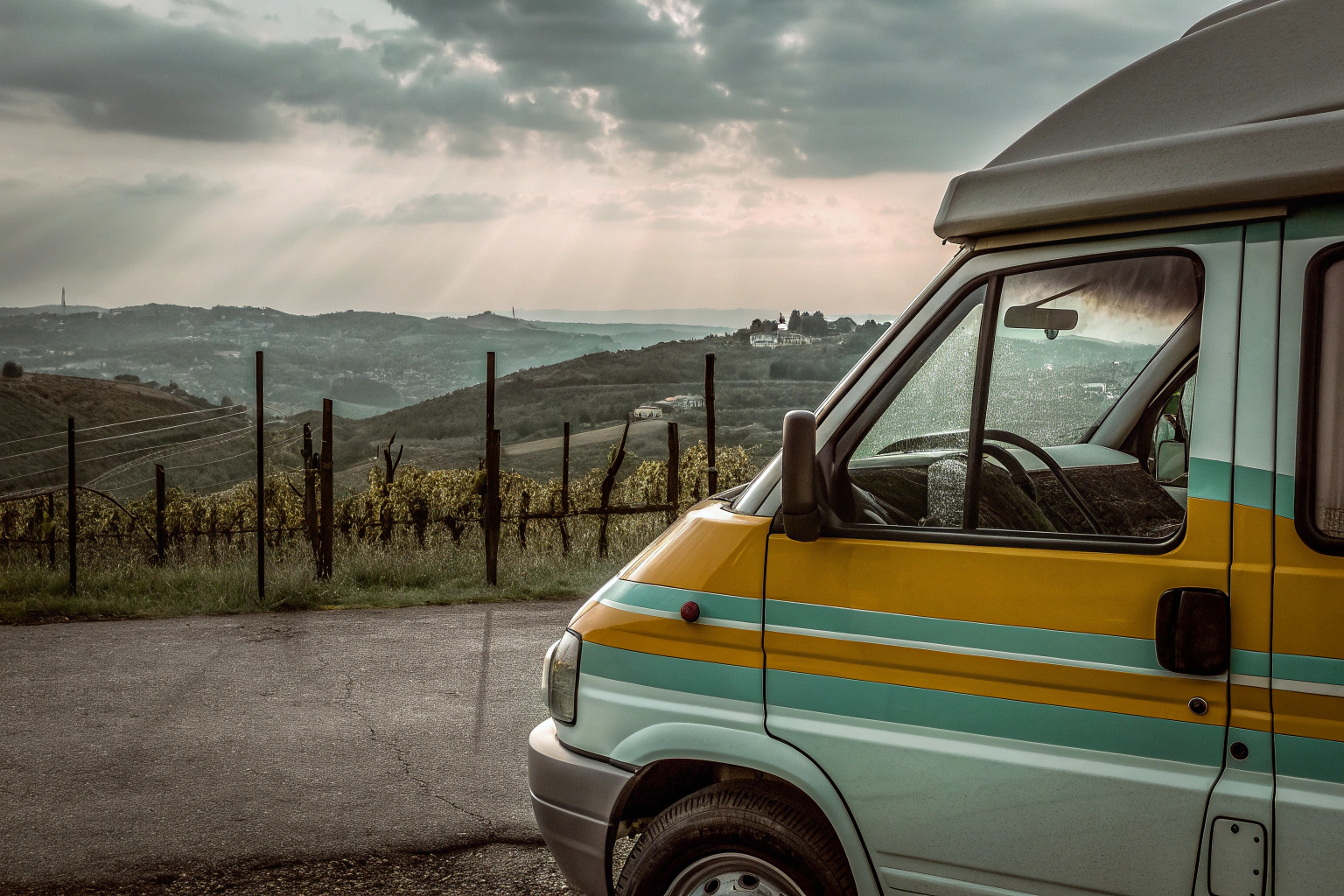 Campervan in der Toskana