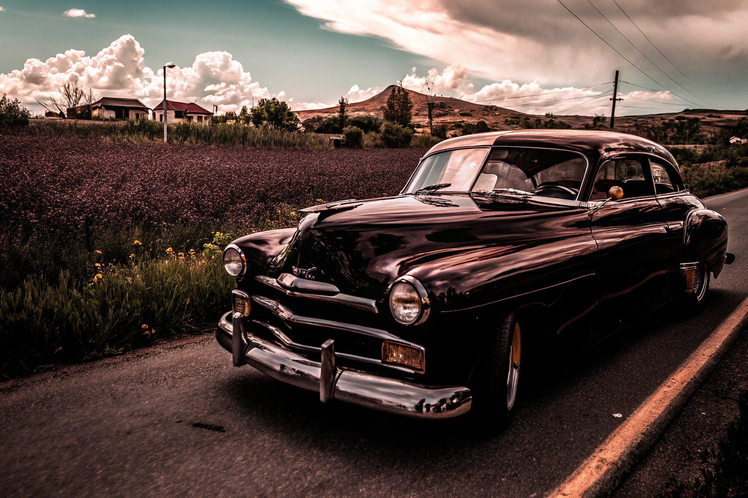 Eleganter Oldtimer aus den 1950er Jahren