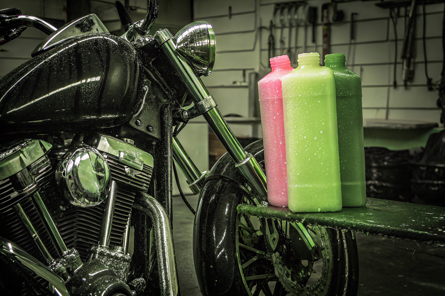 Motorradpflege mit Muc-Off Set