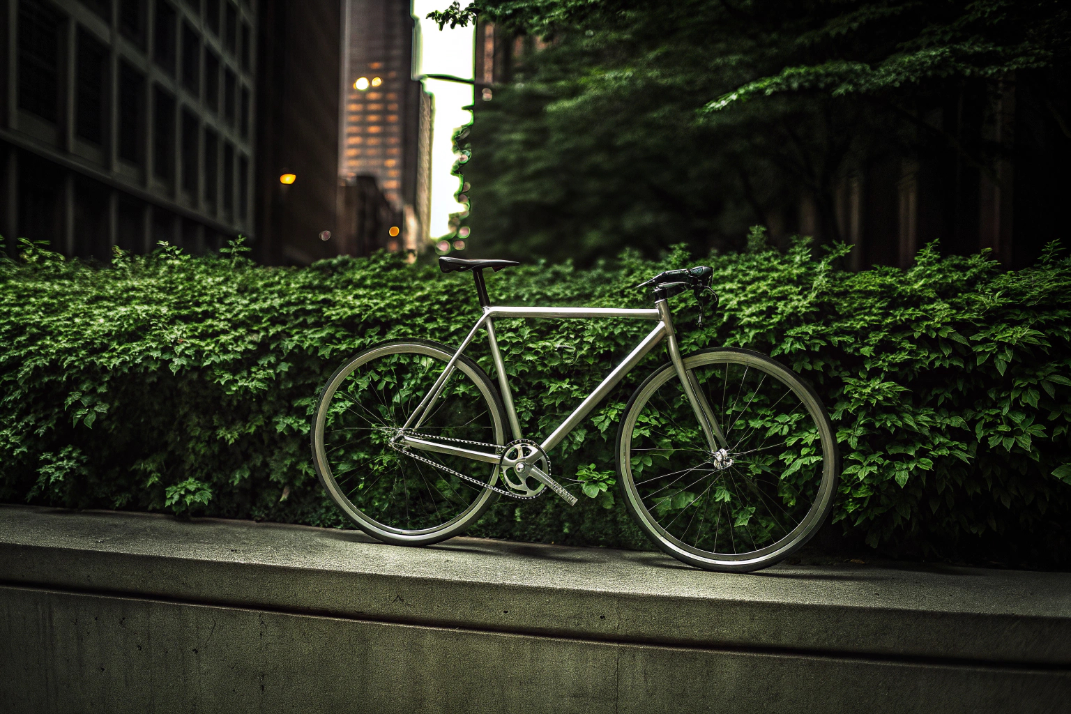 Naked Bike in der Stadt
