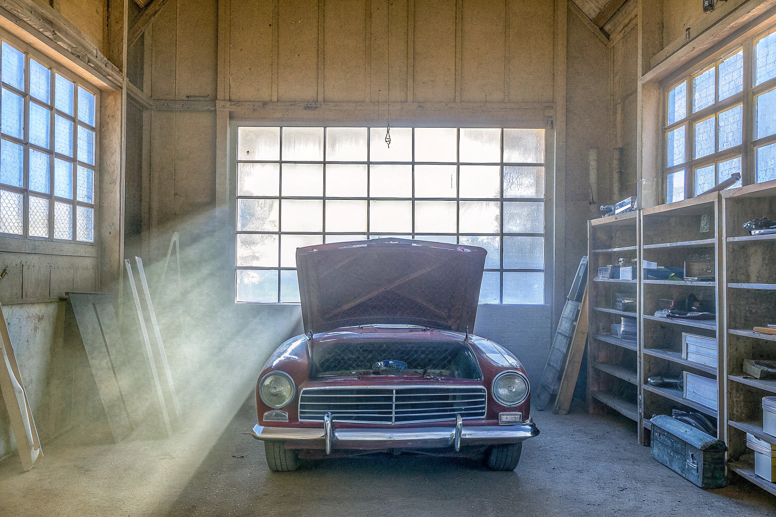 Oldtimer-Restaurierung in der Werkstatt