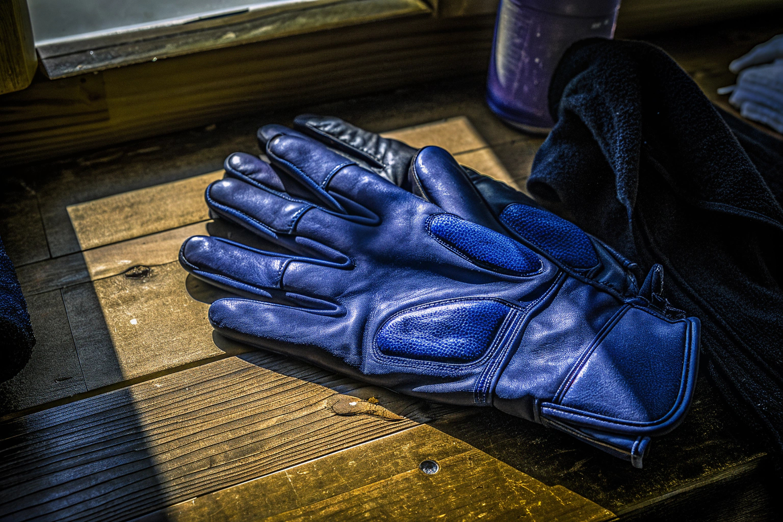 Pflege von Motorradhandschuhen