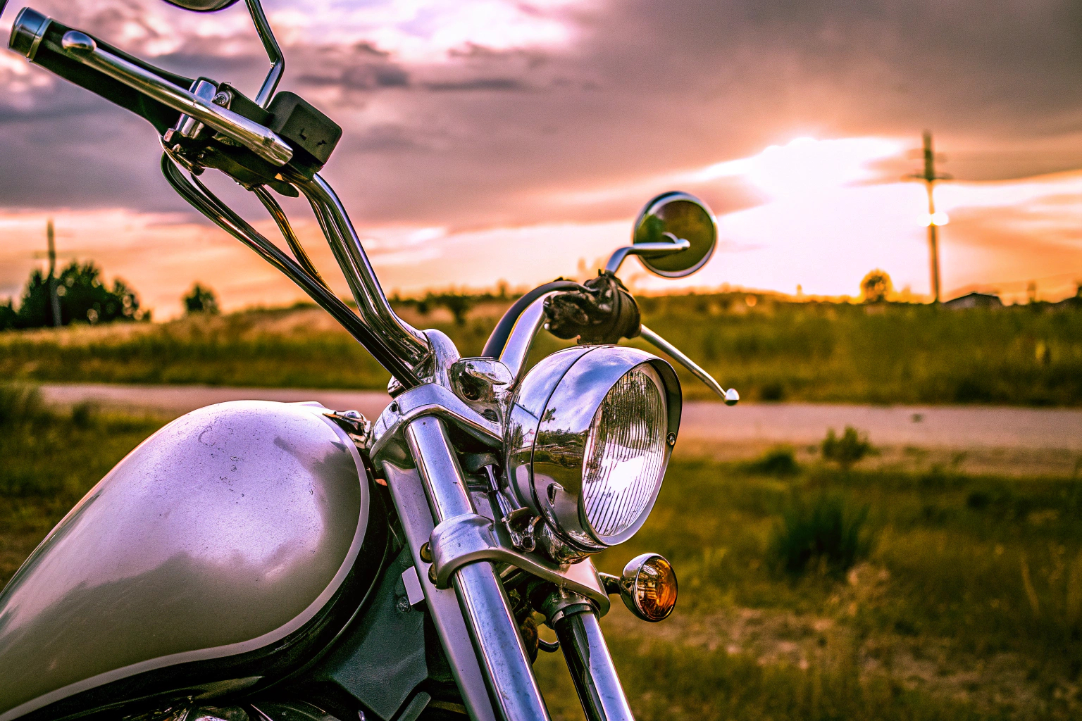 Retro-Motorradmodell