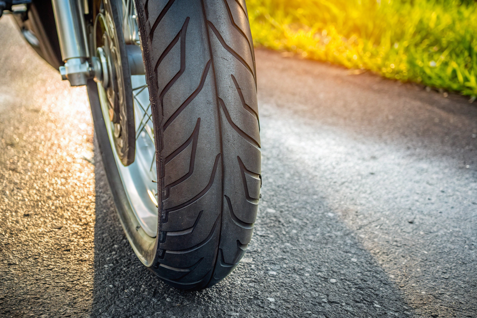 Ein sportlicher Bridgestone Motorradreifen, der für ultimatives Handling und Leistung entwickelt wurde. Bridgestone Motorradreifen