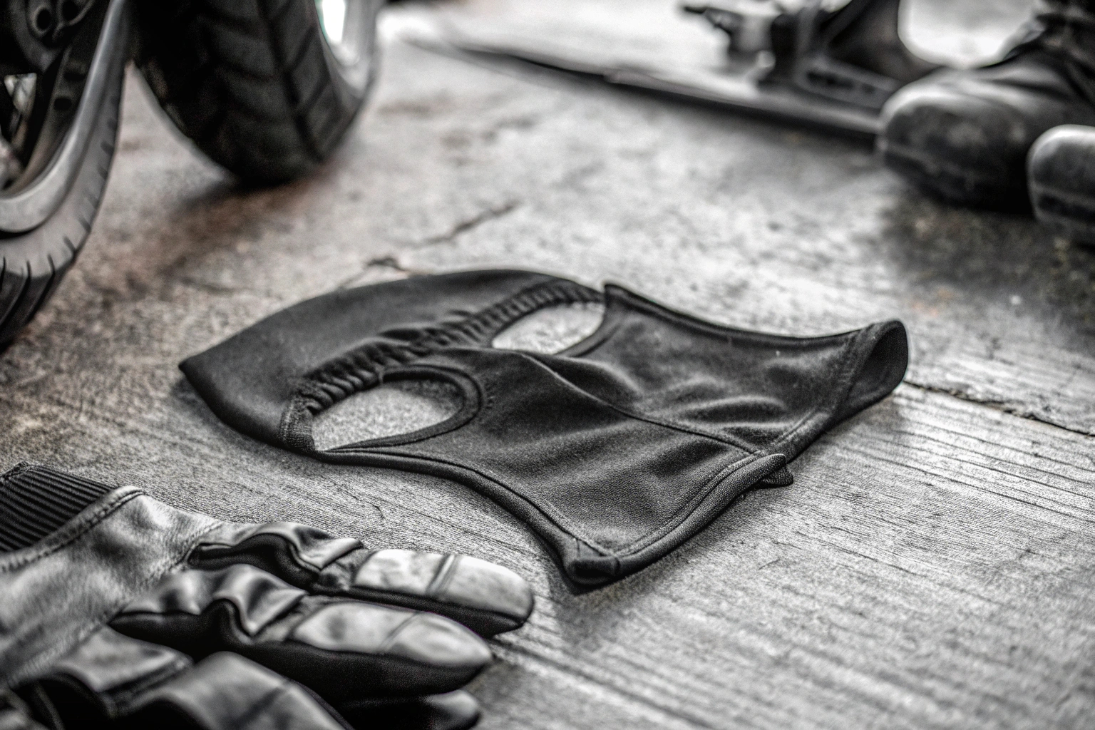 Sturmhaube für Motorradfahrer