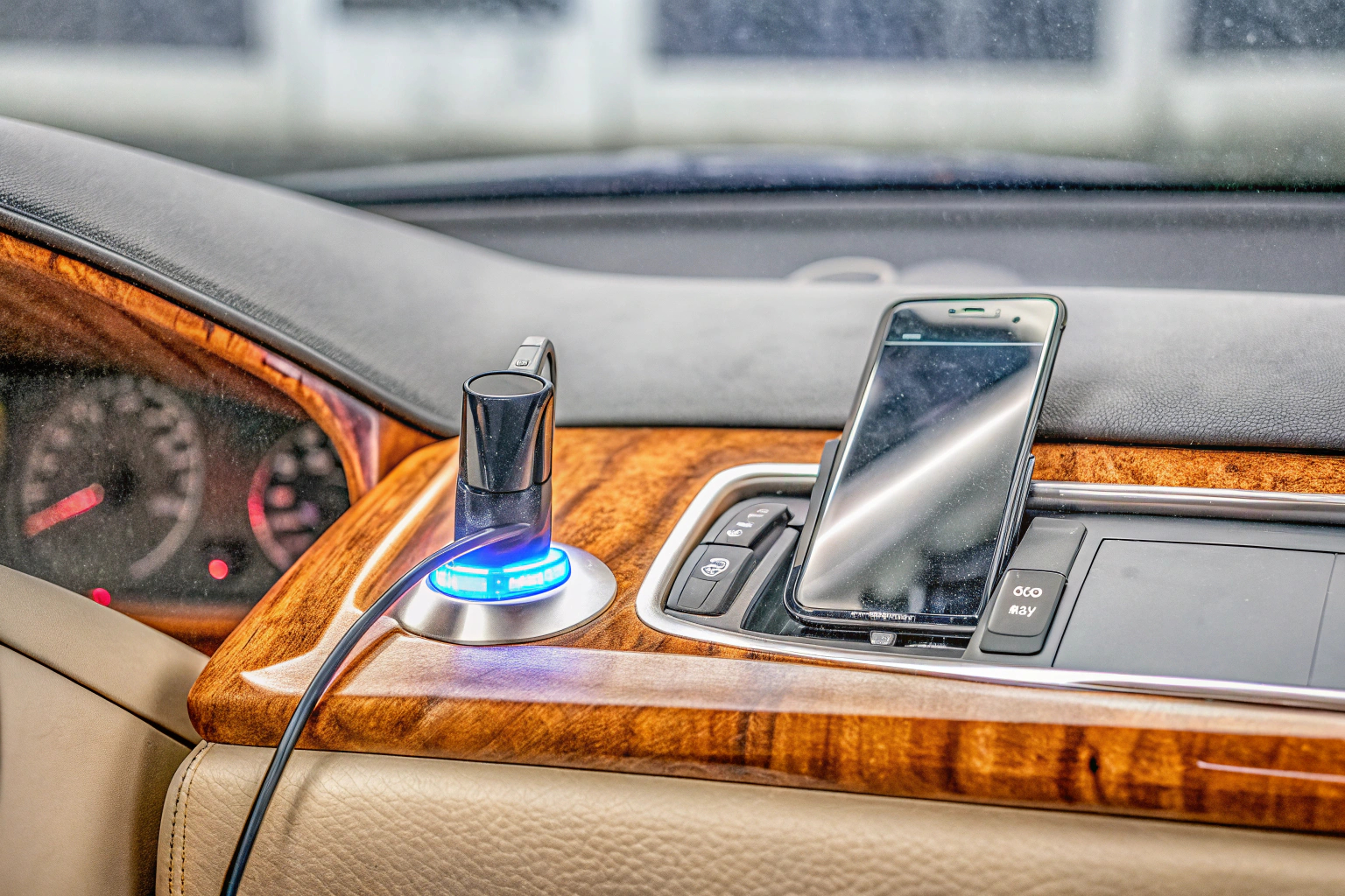 Tapo WLAN Smart Steckdose im Auto