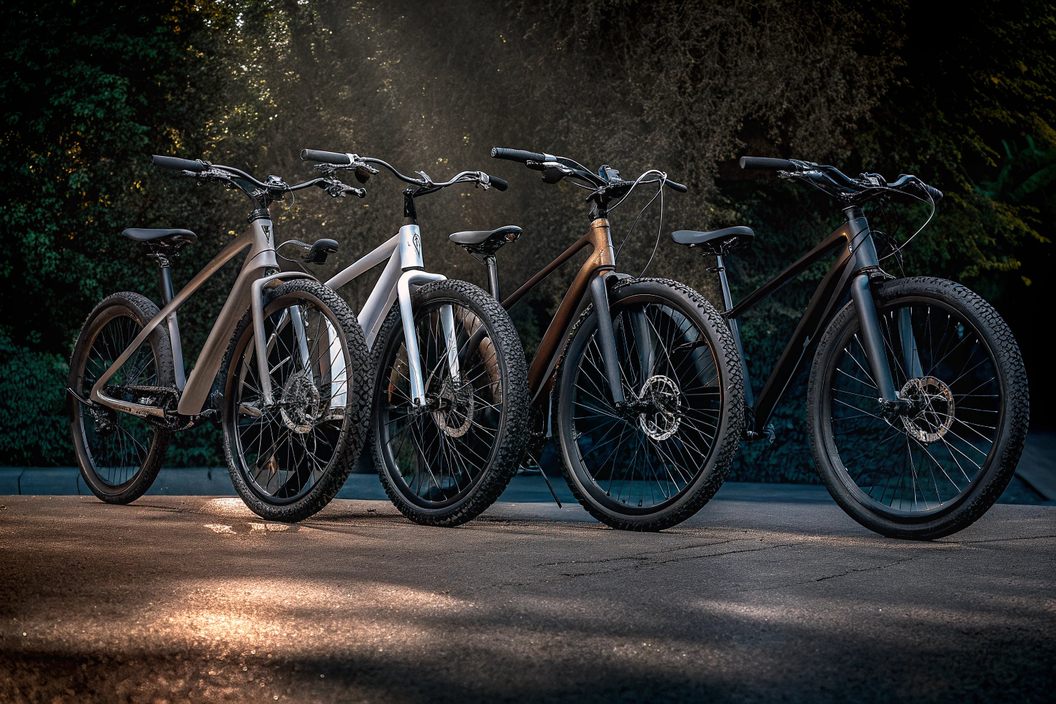 Verschiedene E-Bike-Typen
