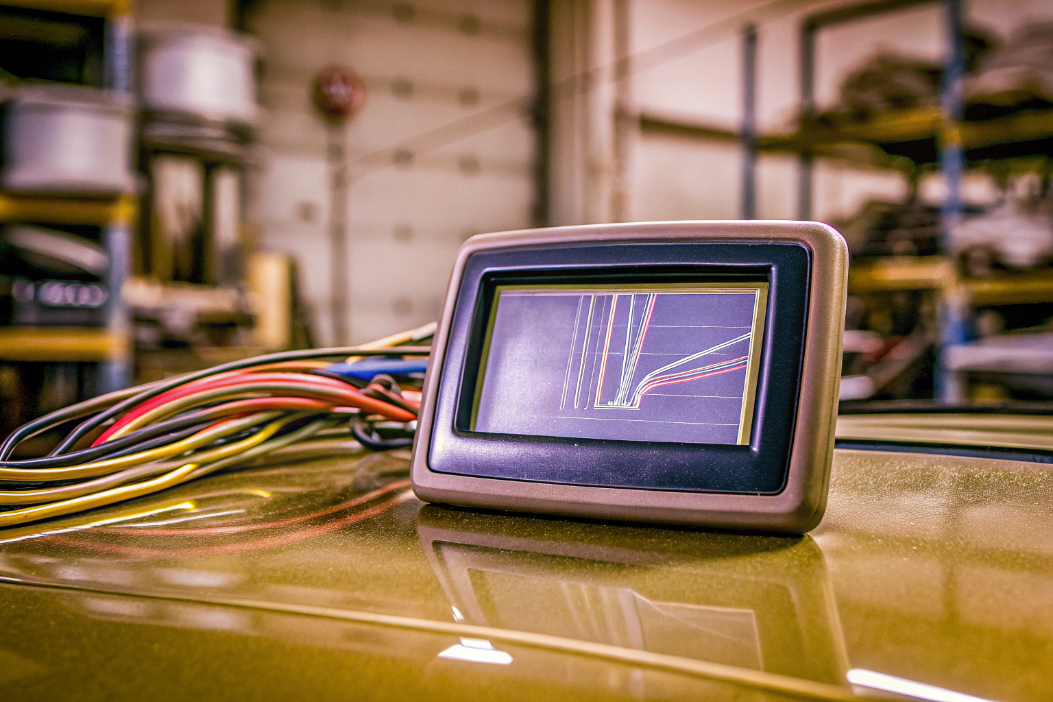Fahrzeugdiagnosegeräte für die Überprüfung von Sensoren und elektronischen Systemen. Fahrzeugdiagnosegeräte