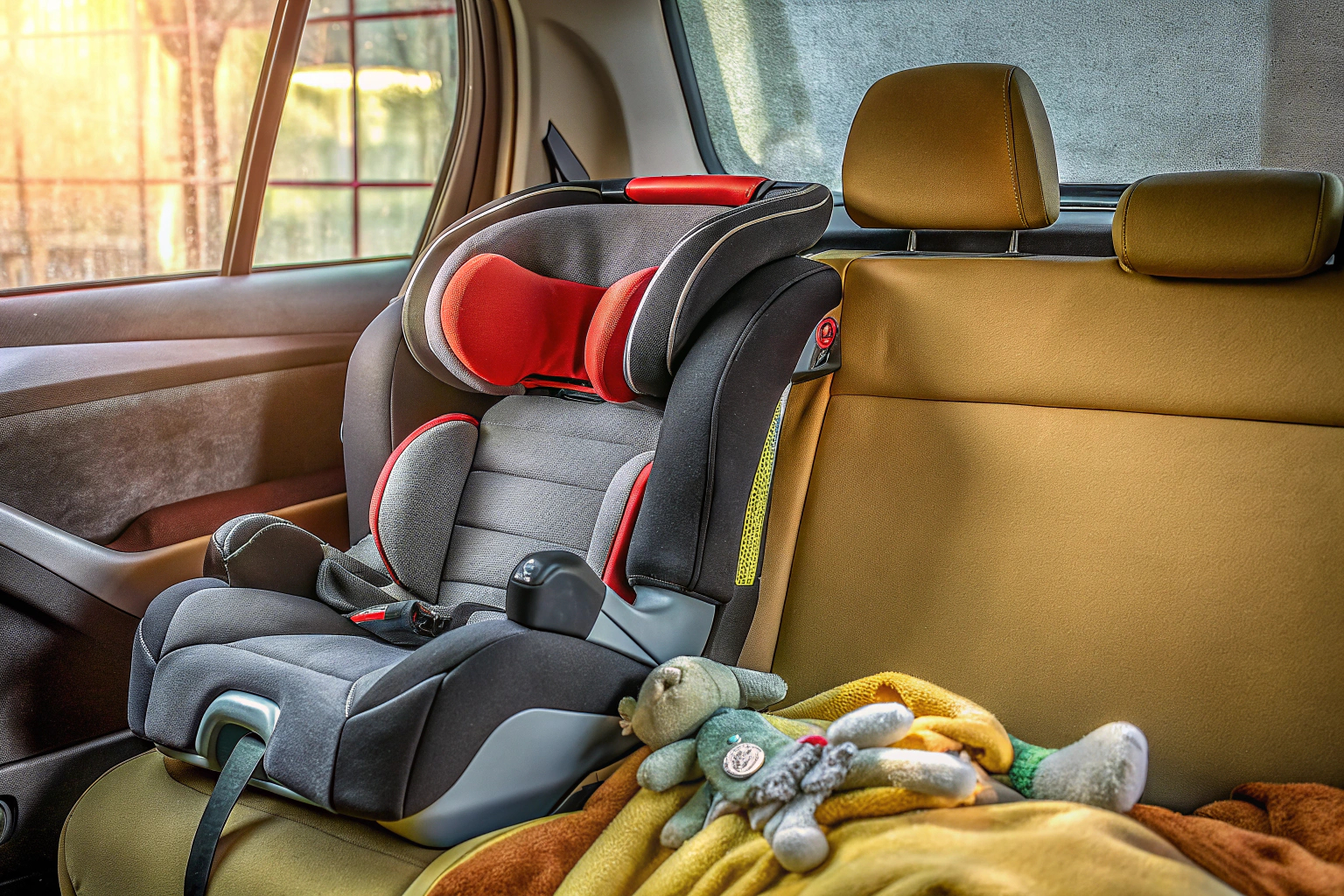 Graco Junior Maxi i-Size Kindersitz mit höhenverstellbarer Kopfstütze und Getränkehalter Graco Junior Maxi i-Size Kindersitz