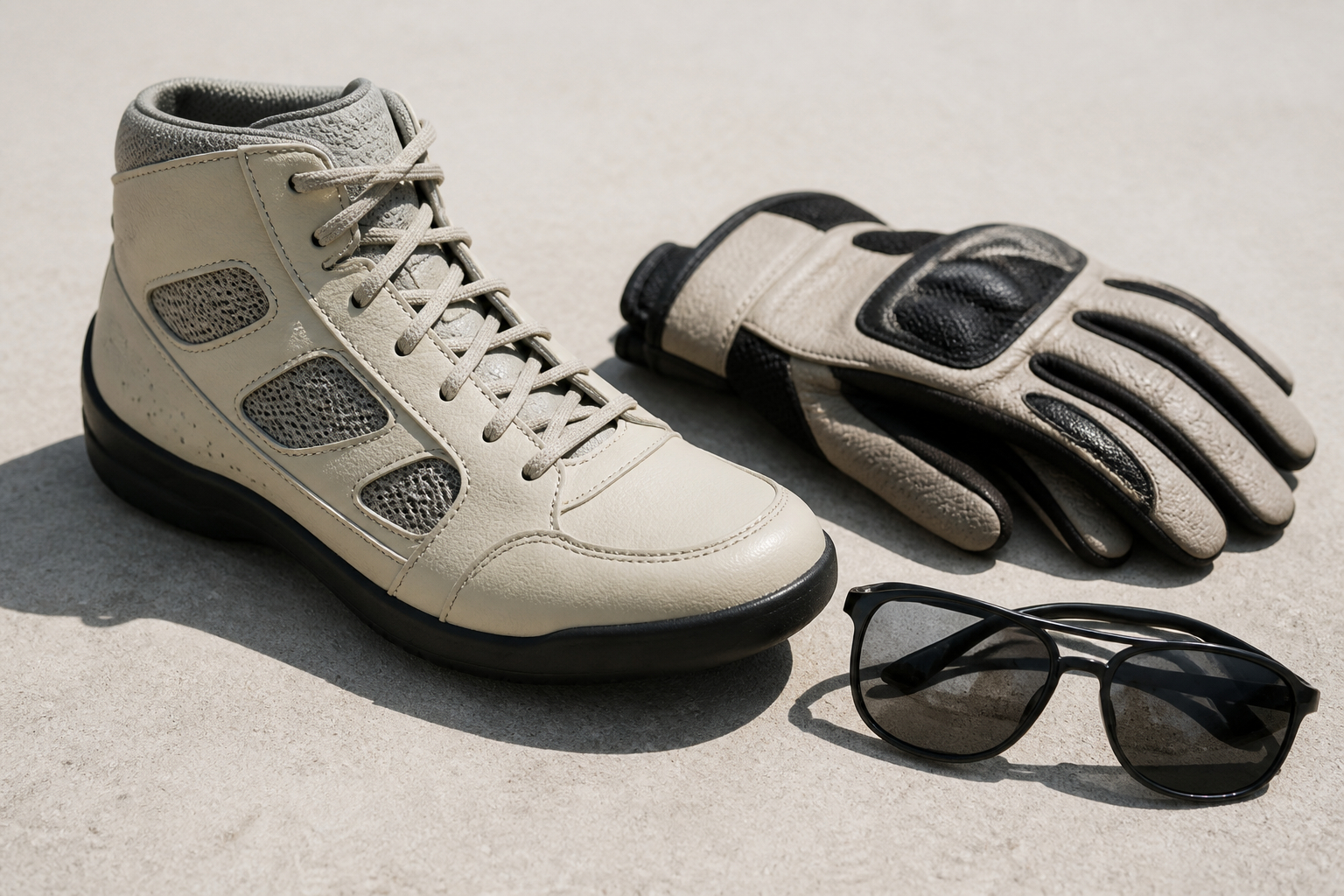 Atmungsaktive Motorradschuhe für den Sommer