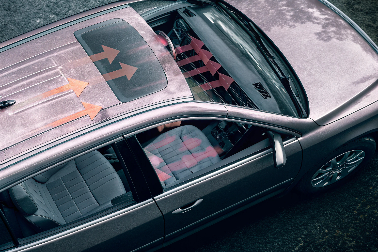 Funktionsweise eines Wasserstoffautos