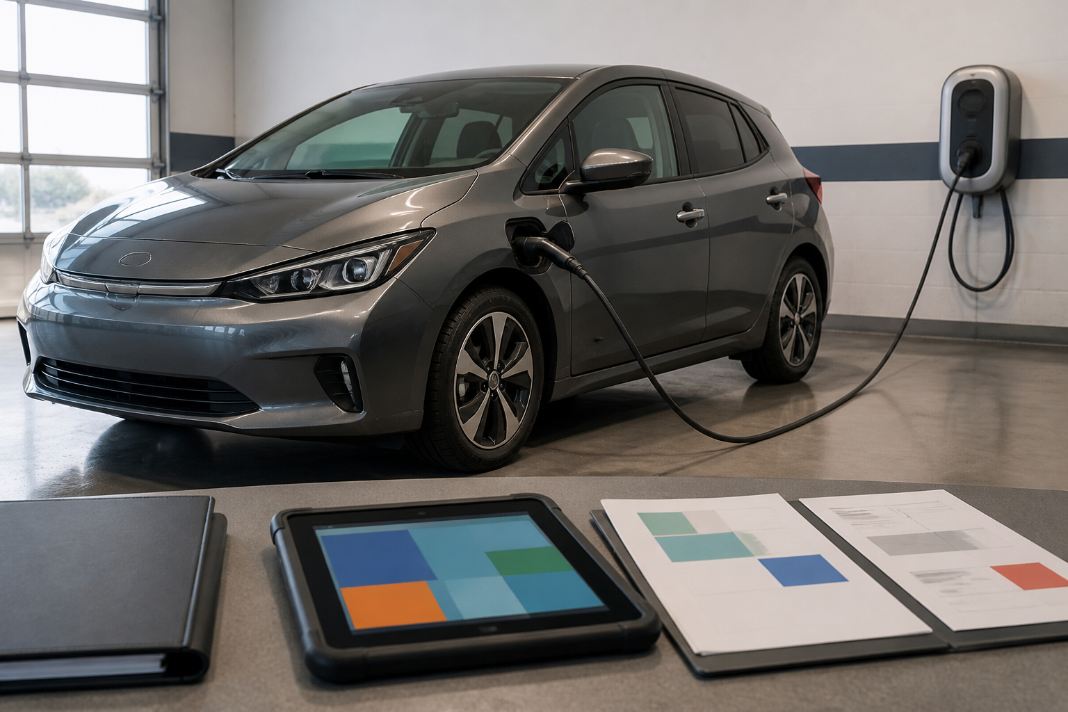 Unterlagenprüfung beim Kauf eines gebrauchten Elektroautos