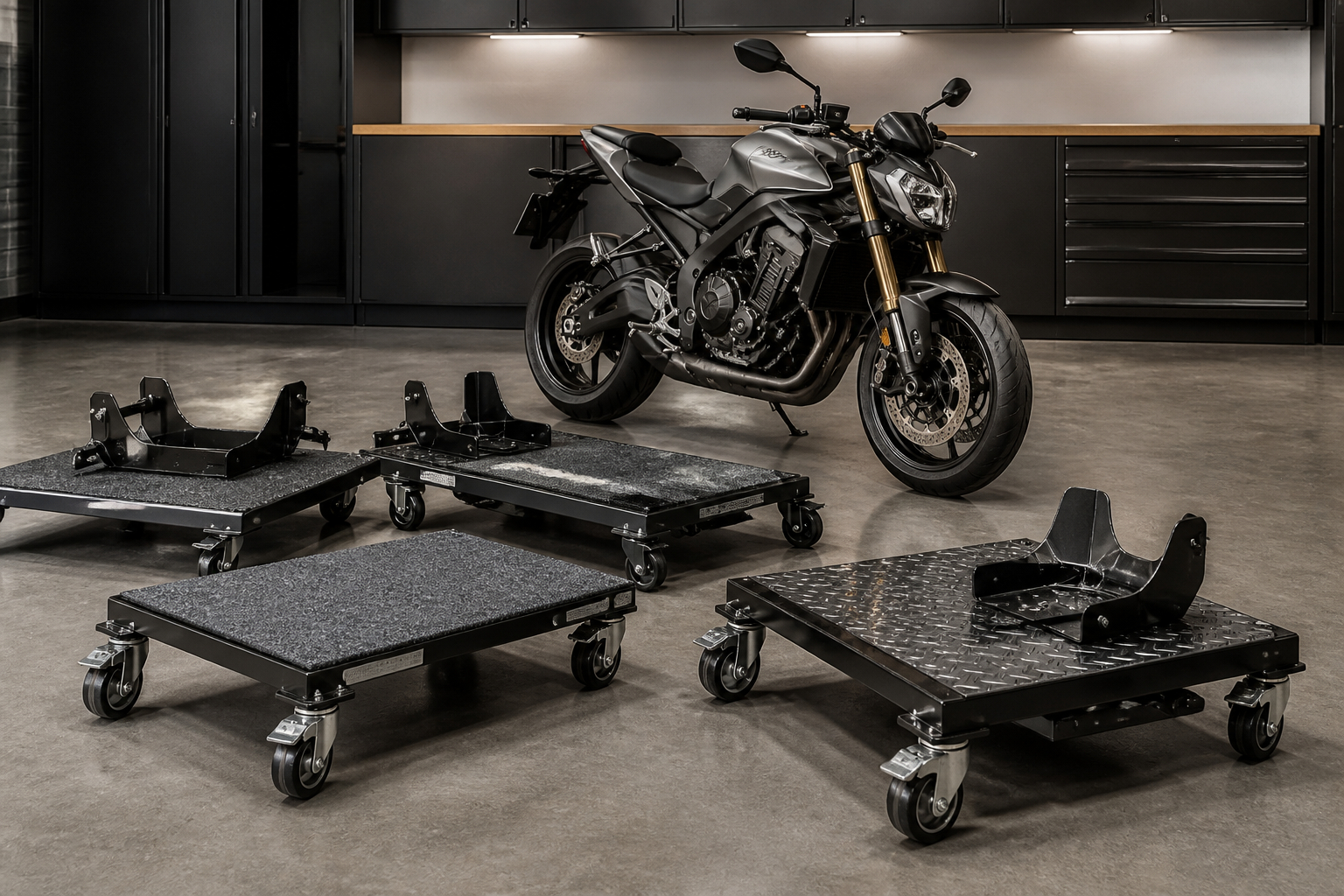 Rangierhilfe Motorrad Vergleich für Garage und Werkstatt