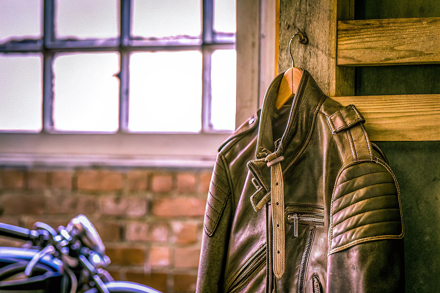 Verstellbare Passform einer Motorradjacke