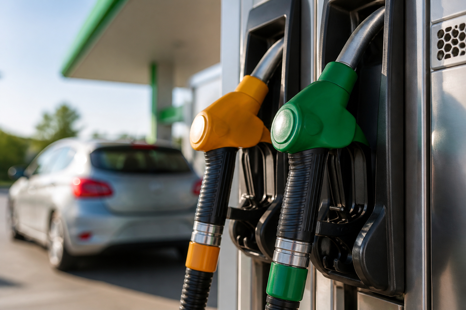 E10 oder E5 an der Tankstelle auswählen