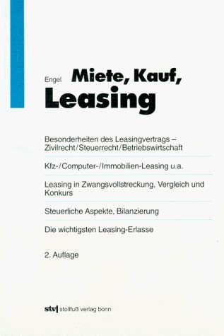 Miete, Kauf, Leasing (Stollfuss-Ratgeber)