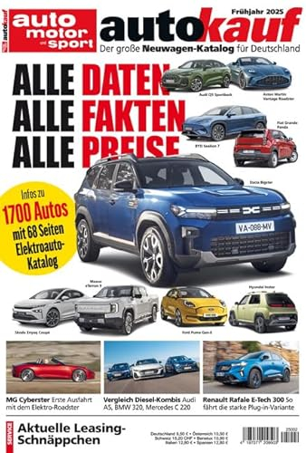 autokauf 02/2025 Frühjahr: Der große Neuwagen-Katalog für Deutschland