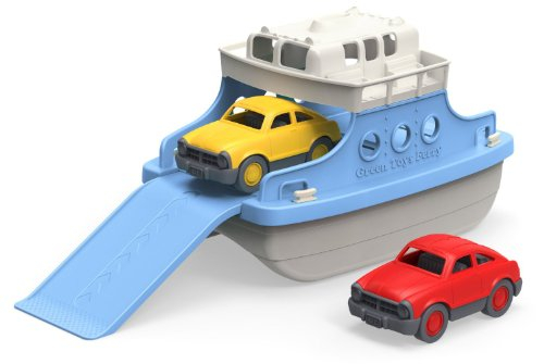 Green Toys Fährschiff mit 2 Mini-Autos