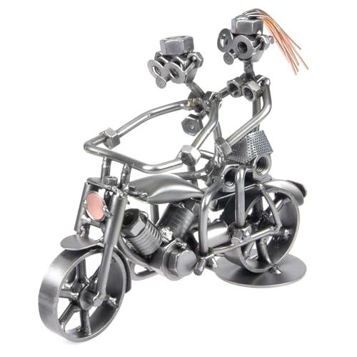 metalman24 Schraubenmännchen Motorrad Mann mit Frau
