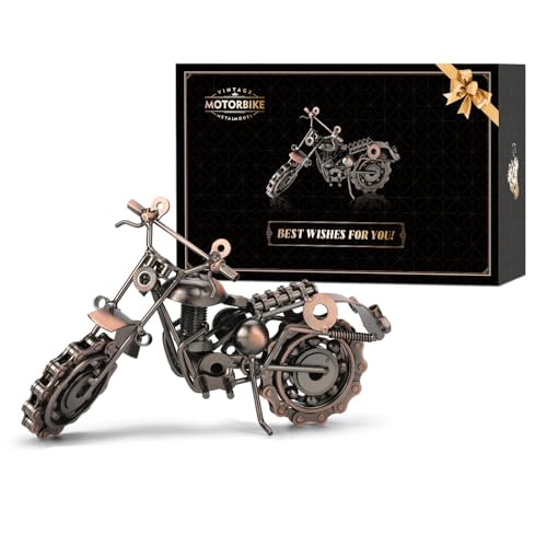 Signstek Vintage Handarbeit Eisen Motorrad Modell