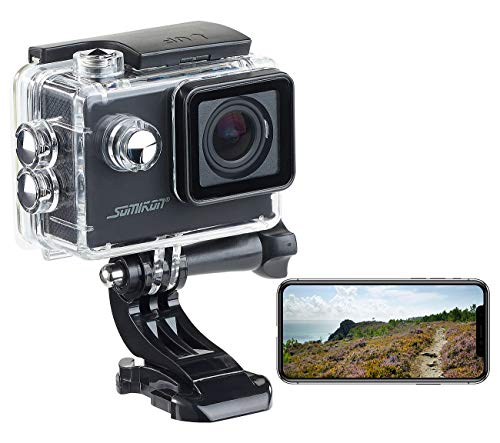 Somikon Motorrad Kamera: Einsteiger-4K-Action-Cam