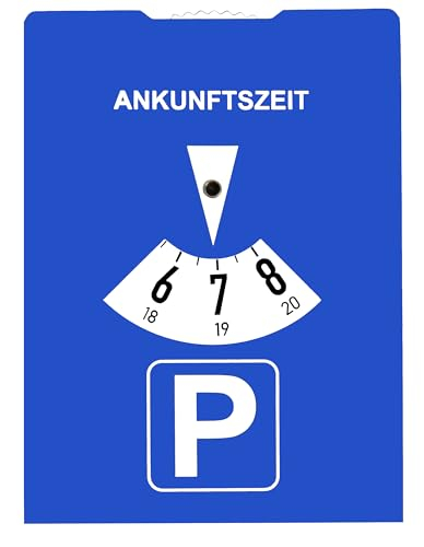 RAGHandel24 Parkscheibe StVO-konform mit Benzinrechner