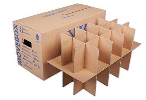 KK Verpackungen® Gläserkartons mit 15-30 Fächern