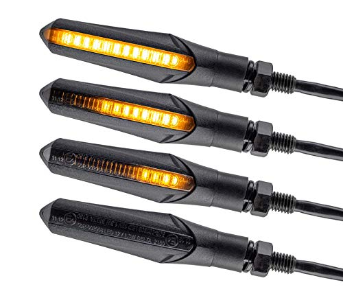 Simda Pro E Mark Led Motorrad Laufeffekt Blinker