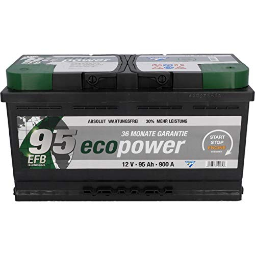 Cartec EcoPower Batterie EFB Parent (95 Ah, 850 A)