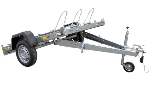 UNITRAILER Moto 3 Motorrad-Anhänger mit 2m Schiene
