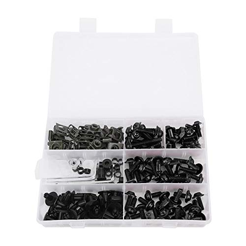 Jenngaoo Motorrad Verkleidungsschrauben Kit