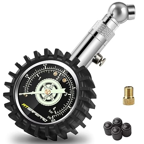 ATsafepro Reifendruckprüfer 4 bar 60 psi