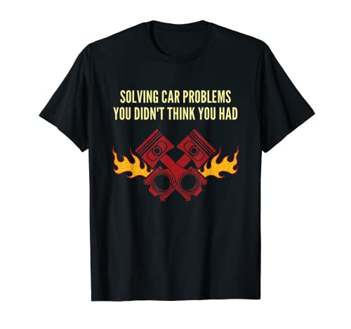 Lösung von Autoproblemen, Mechaniker, lustige Autoreparatur, Humor T-Shirt