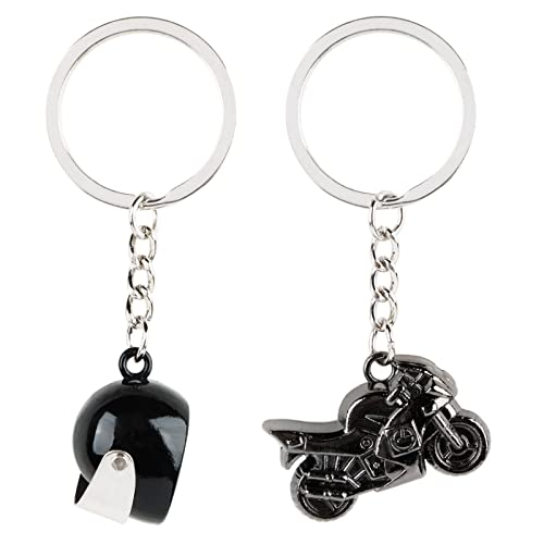BETESSIN Motorradhelm Schlüsselanhänger