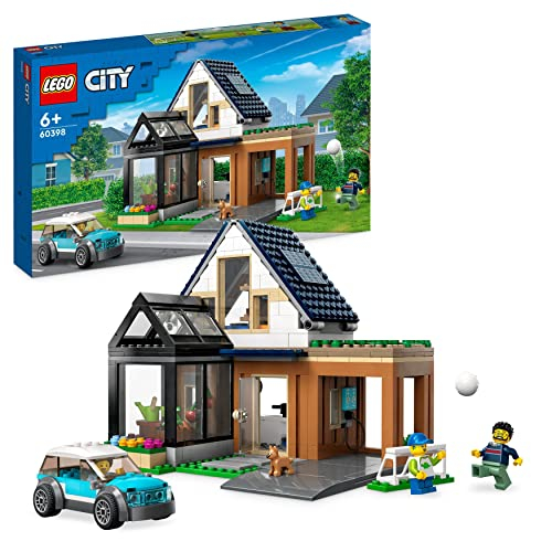 LEGO 60398 City Familienhaus mit Elektroauto