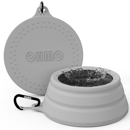 OHMO Faltbarer Hundenapf Anti Tip Over