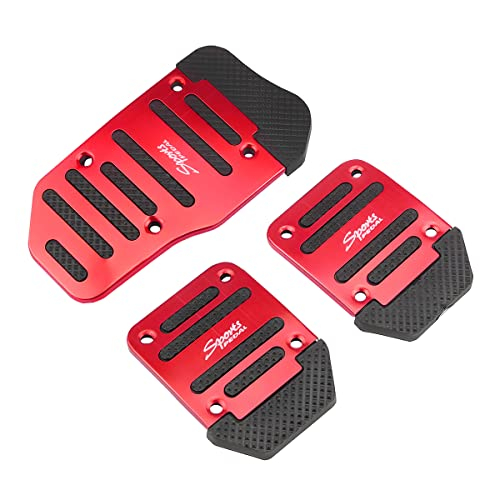 CGEAMDY 3 PCS Auto-Anti-Rutsch-Fußpedal