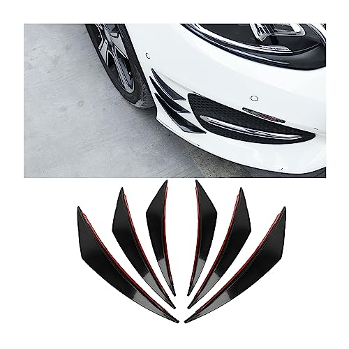 JNNJ 6 Stücke Universal Auto Front Bumper Lip Splitter
